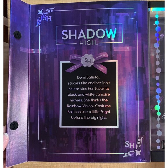 SHADOW HIGH COSTUME BALL RAINBOW VISION DEMI BATISTA SPECIAL EDITION - Picture 3 of 7